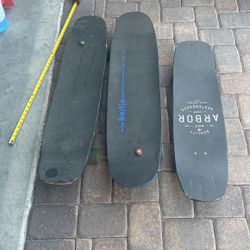 Long Boards And Skateboards 