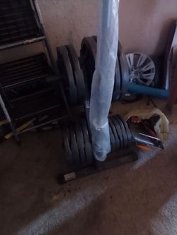 Like new weight set
