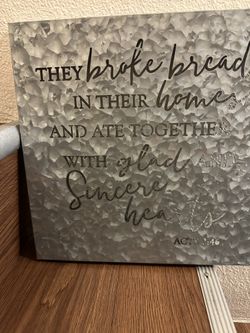 Wall Metal Home Decor