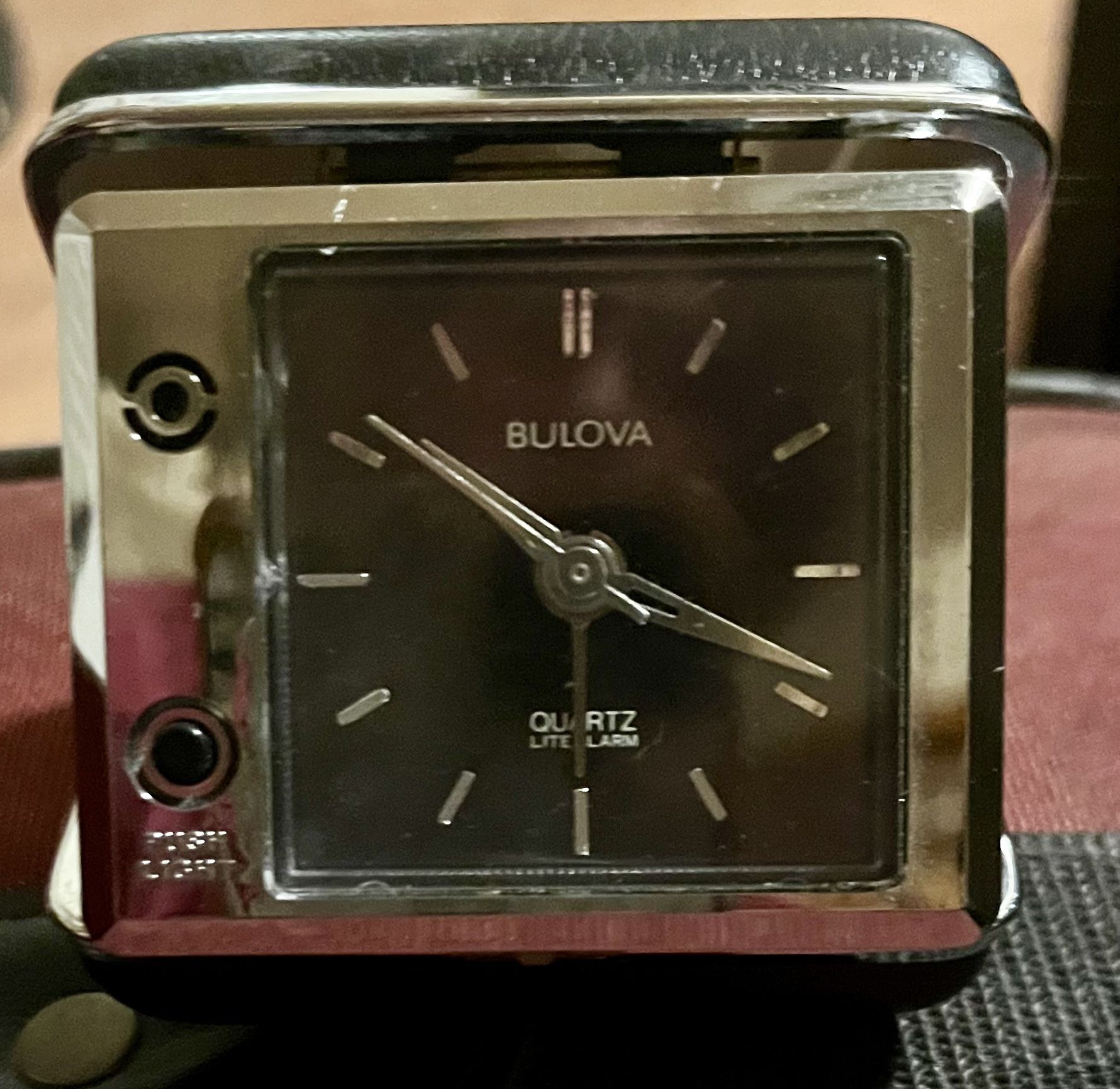 Bulova Travel Alarm Clock