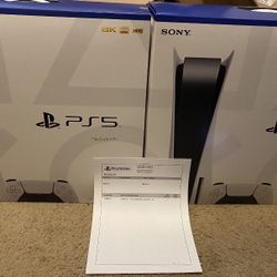 WTS PS5 DISC BRAND NEW + RECEIPT