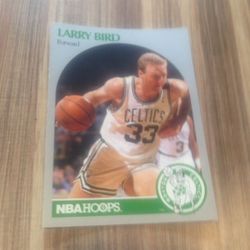 Larry bird NBA hoops card mite condition