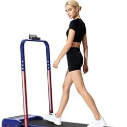 Protable Walking Pad Treadmill with Handles 