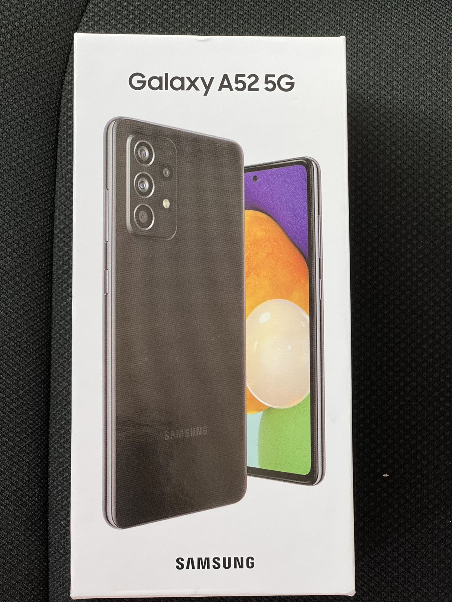 SAMSUNG GALAXY A52 5G UNLOCKEDBRAND NEW SEALED IN BOX DIRECTLY FROM BESTBUY WITH RECEIPT! 128GB