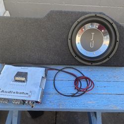 Subwoofer And Amplifier 