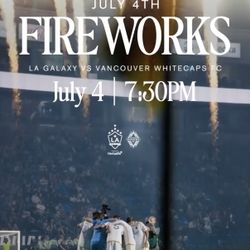 LA Galaxy July 4
