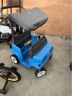Kids walking cart car