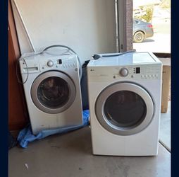 Washer and dryer lg