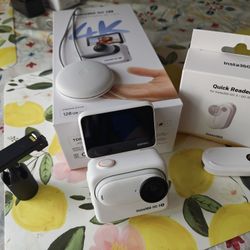 Insta 360 Go S With Accessories And Quick Reader. 128gb Upgrade Model