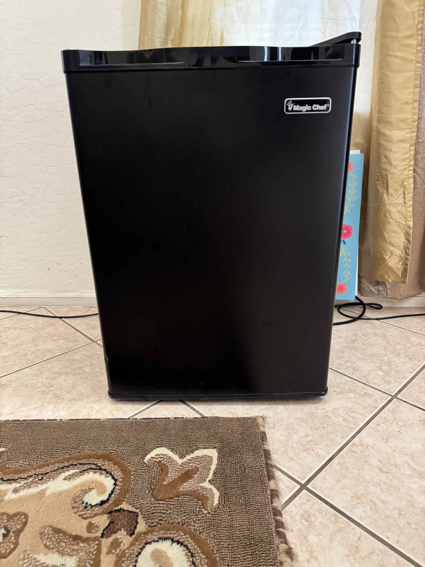 Black Magic Chef Mini Fridge