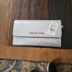 Michael Kors Silver Women's Wallet 