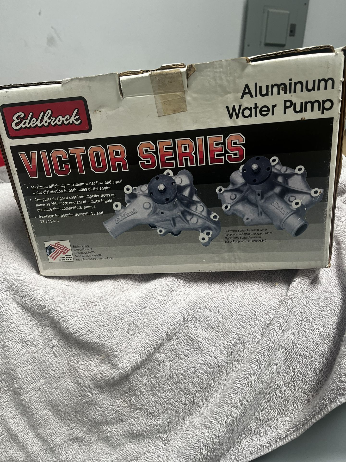 Victor series elderbrook water pump