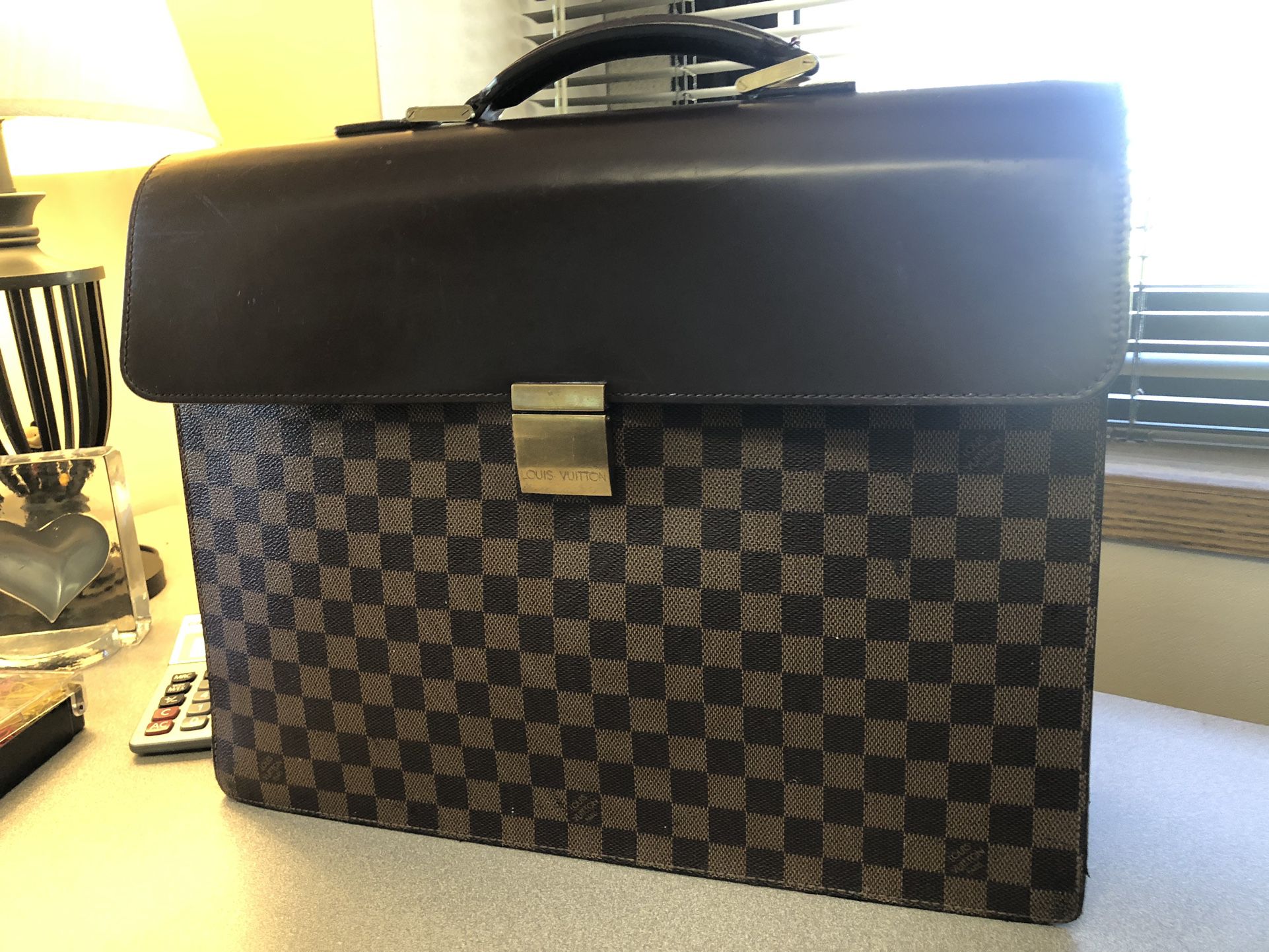 Authentic Louis Vuitton Altona GM Briefcase 