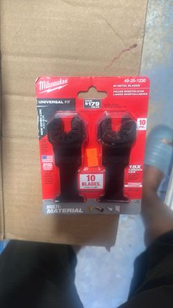 Milwaukee Universal Fit BI Metal Blade 10 Blade