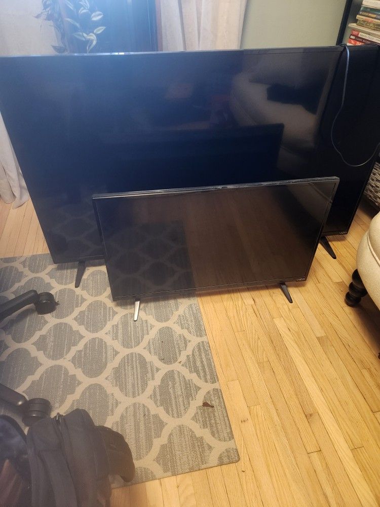 Vizio 55 And Vizio 32 TVs 