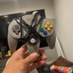 Nintendo 64 Classic Gray Controller