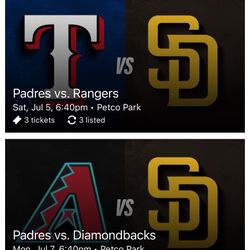 Padres Vs Rangers 