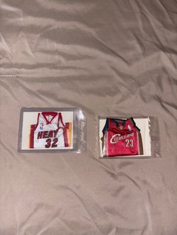 Vintage Mini Jerseys Shaq and Lebron Sealed Basketball