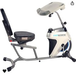 Brand New Exercise Bike With Desk In Box Foldable 