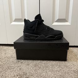 Jordan 4 Black Cat 2025 Size 7 Gs Or 8.5 W
