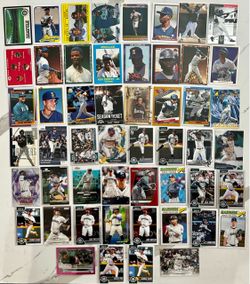 Ken Griffey Jr,Ichiro, Julio, Raleigh, Cole Young, A-Rod- Seattle Mariners 52 Cards