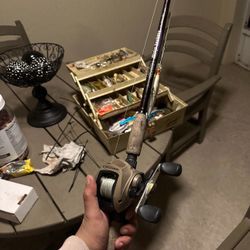 Fishing Rod St Croix With Baitcaster