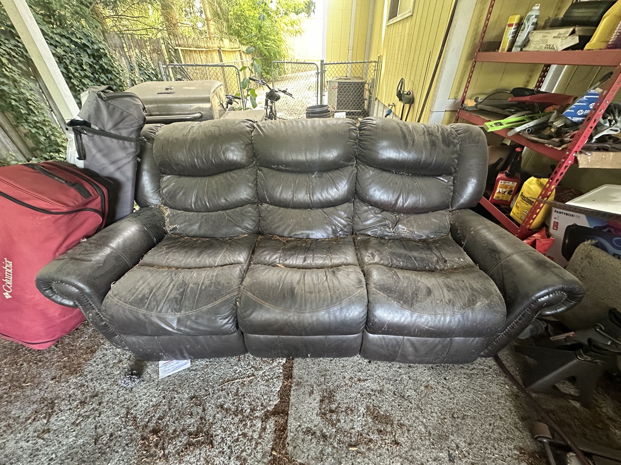 Free Garage Couch