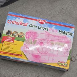 Kaytee CritterTrail One Level Pink Habitat