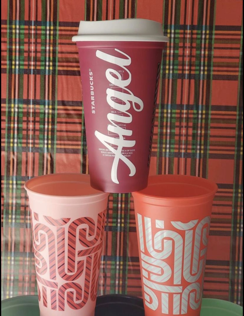 Personalized Starbucks coffee cups