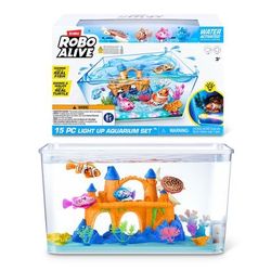 Zuru Robo Alive Light-Up Aquarium Playset