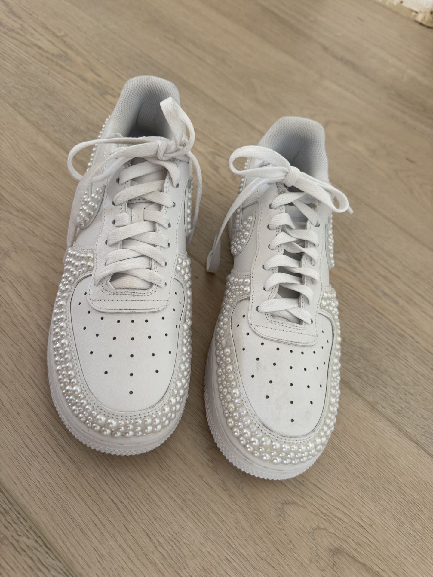Pearl Nike Air Force 1s