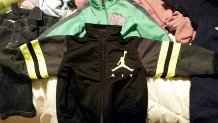 Nike and Jordan combo both 12 months have pants to match