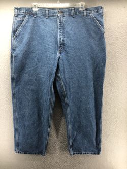 Mens Carhartt Carpenter Jeans 46x30 Loose Fit