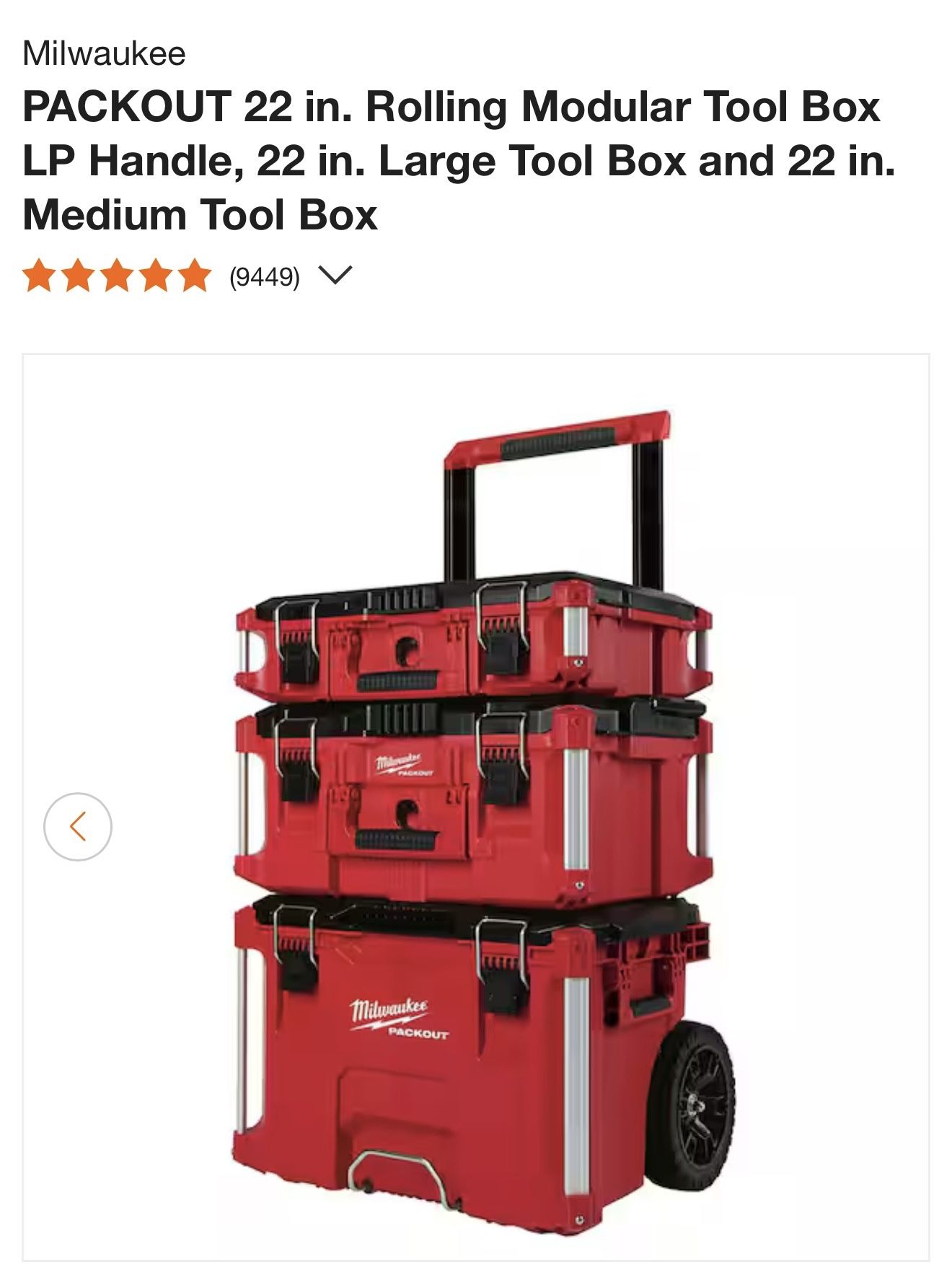 Milwaukee Packout Tool Box