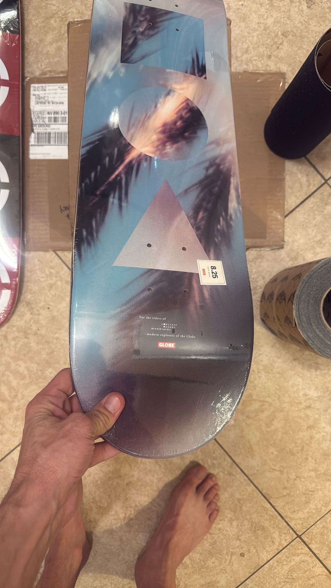 Globe G1 Stack Deck 8.25β Skateboard Deck Free Jessup