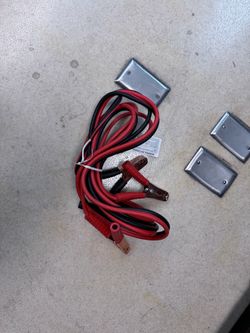 Jumper Booster Cables Red and Black