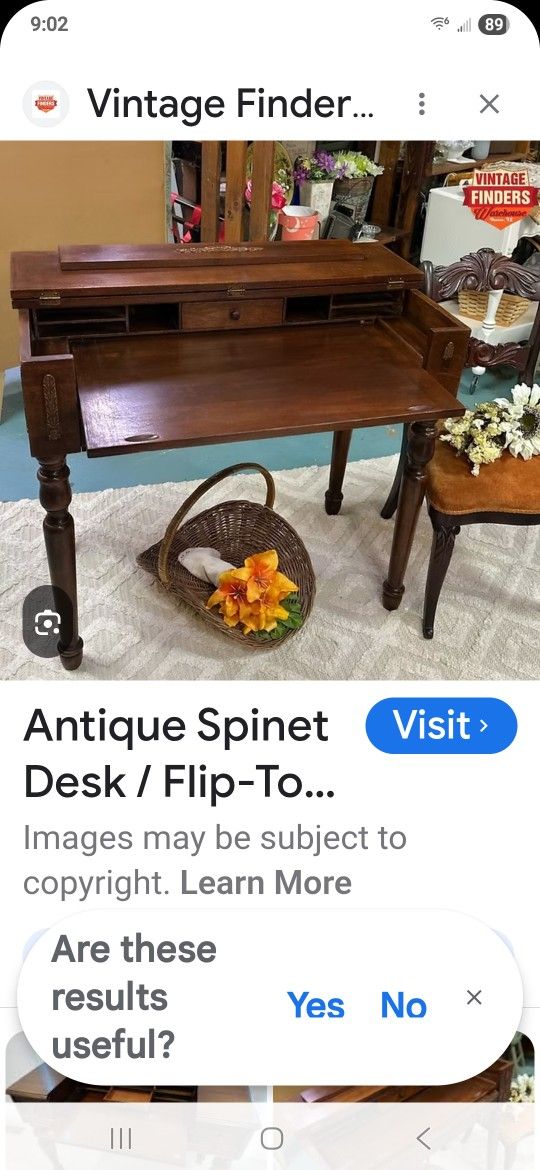 Antique Writing Desk.