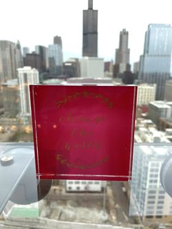 Change The World Glass Decor