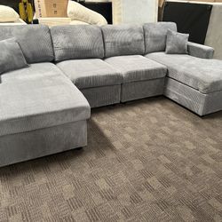 Grey Sectional Couch
