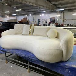 Bonita Ivory Boucle Sofa & Loveseat 2899
