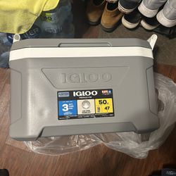 Igloo Profile II 50 Qt Cooler – Brand New (Grey)
