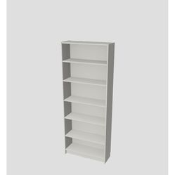 BILLY Bookcase, white, 31 1/2x11X79 1/2