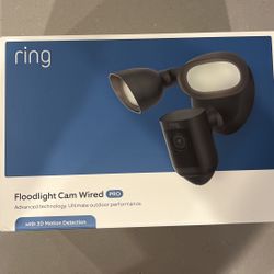 Ring Floodlight Cam Wired Pro (Black)