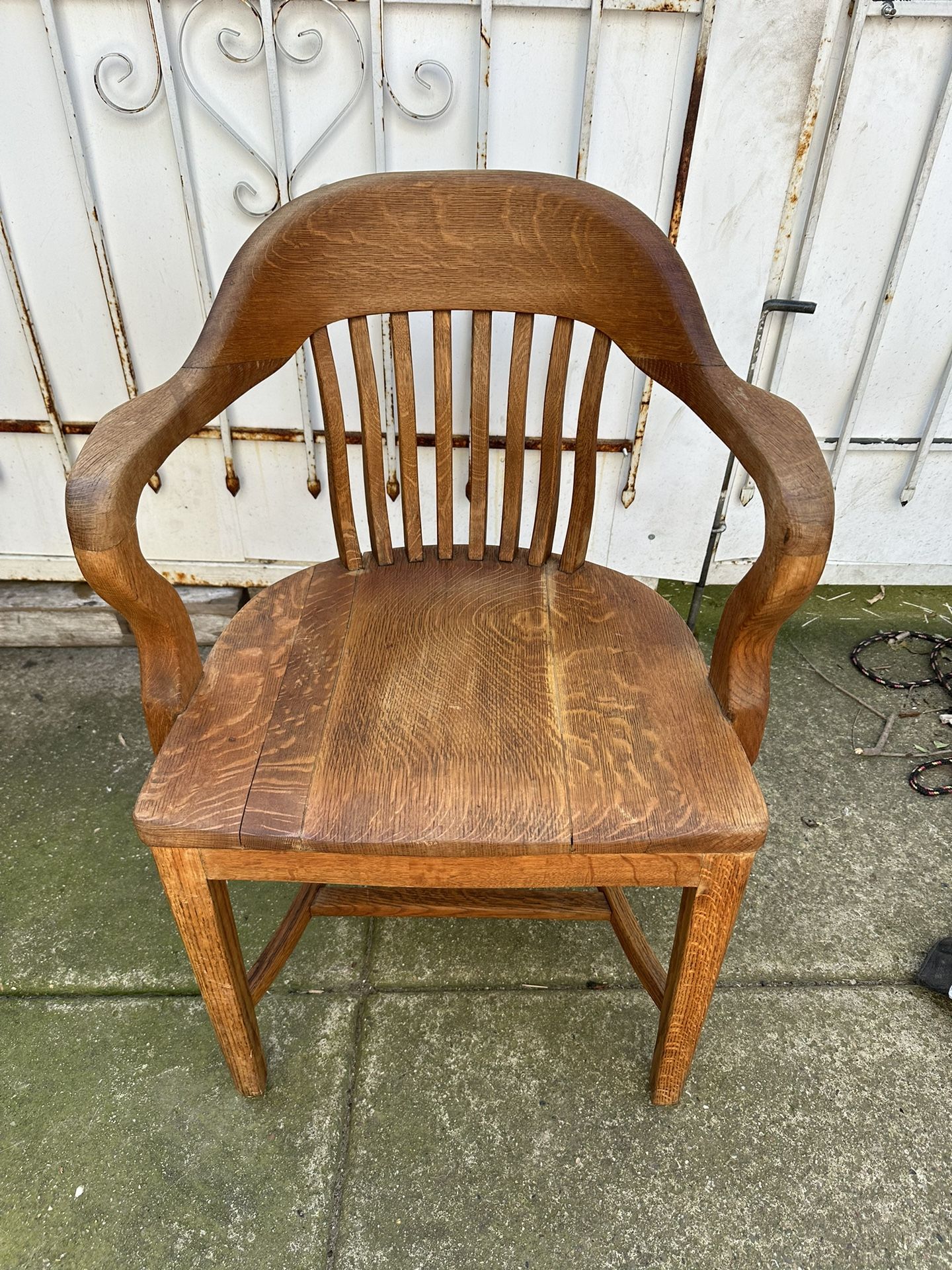 Antique Office/court Room Chair