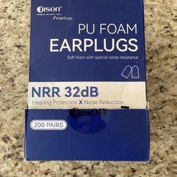 Box Of 200 Ear Plugs