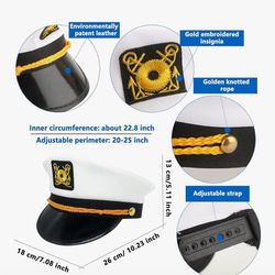14 Sailing Hats, Yacht Rock, Captain, Sailor  Hats For Party Or Wedding
