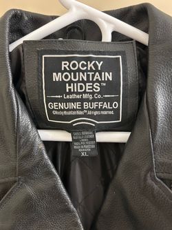 Rocky Mountain Hides Buffalo Leather Jacket XL
