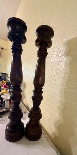 Wood Candle holder