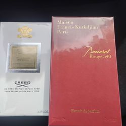 Baccarat & Creed cologne