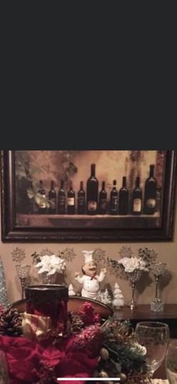 Picture Frame With Chef Decor